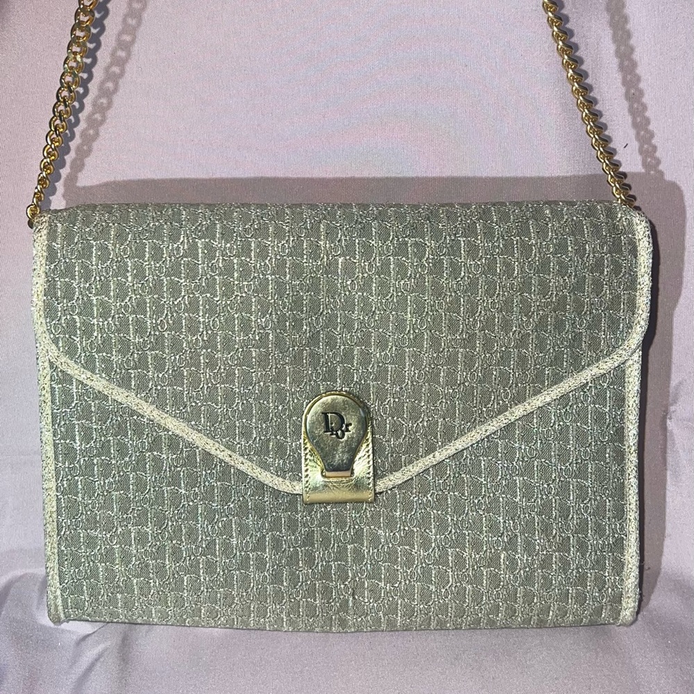 Vintage Christian Dior crossbody chain bag